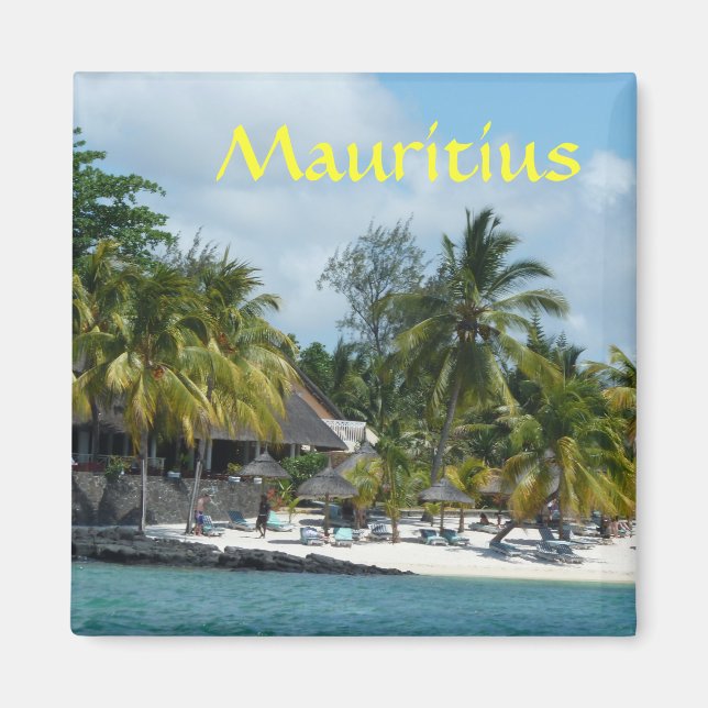 Mauritius , beach magnet (Front)