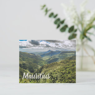 Mauritius Black River Gorges Viewpoint gift Holiday Postcard
