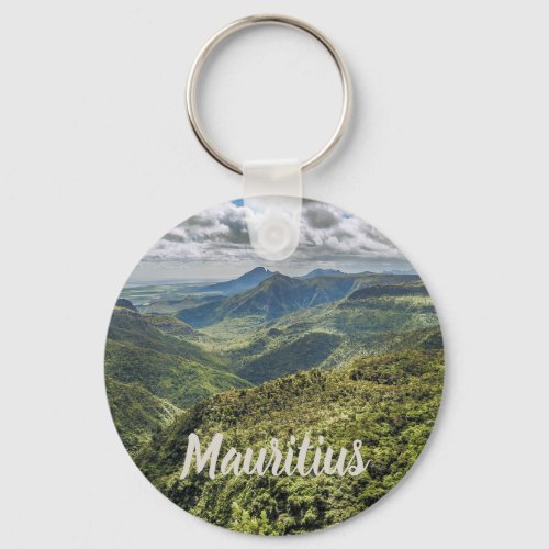 Mauritius Black River Gorges Viewpoint gift Keychain