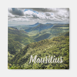 Mauritius Black River Gorges Viewpoint gift Magnet