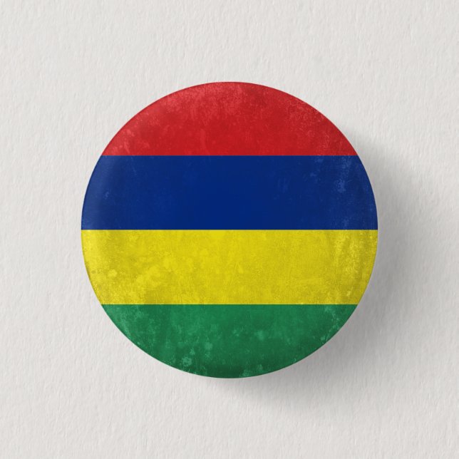 Mauritius Button (Front)