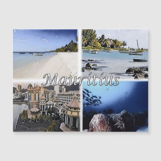 Mauritius - Cap Malheureux - Mosaic - (Front)