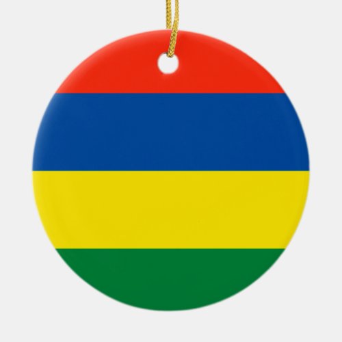 Mauritius Ceramic Ornament