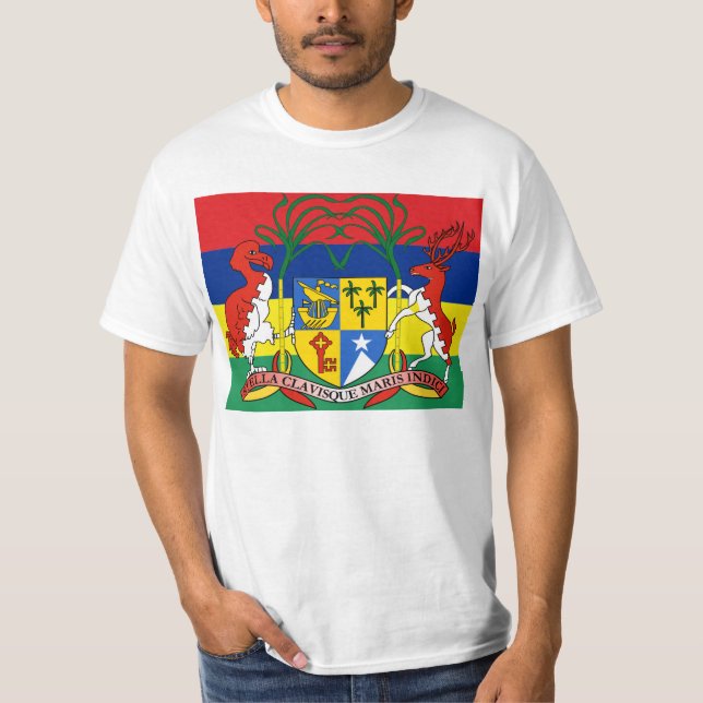 Mauritius. Couler nu leker T-Shirt (Front)