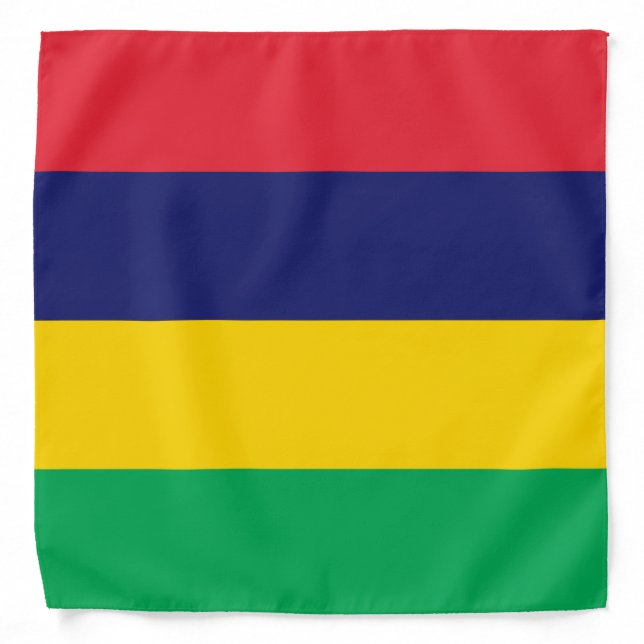 Mauritius Flag Bandana (Front)