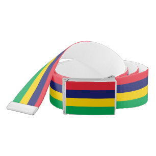 Mauritius Flag Belt