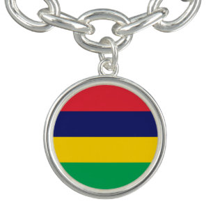 Mauritius Flag Bracelet