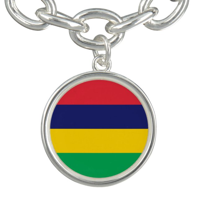 Mauritius Flag Bracelet (Design)