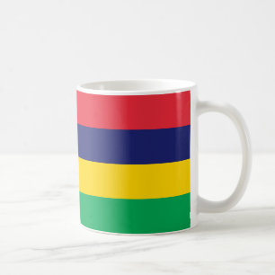 Mauritius Flag Ceramic Mug