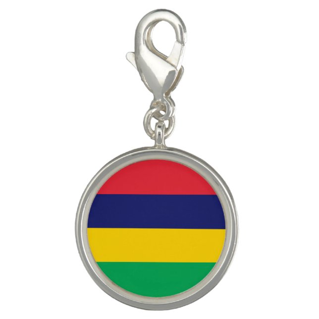 Mauritius Flag Charm (Front)