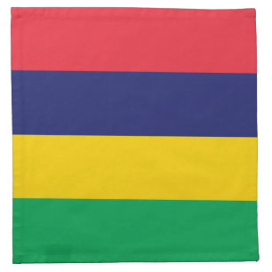 Mauritius Flag Cloth Napkin