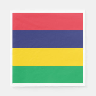 Mauritius Flag Napkins