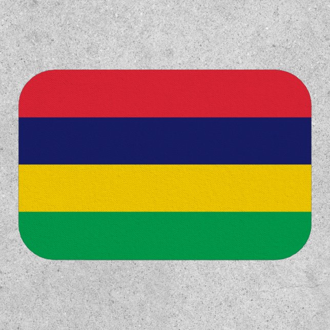 Mauritius Flag Patch (Front)