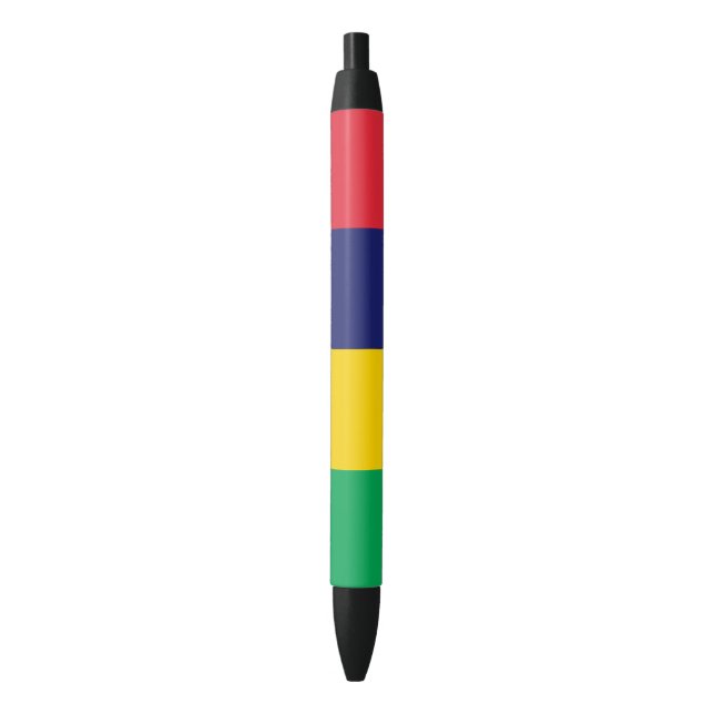 Mauritius Flag Pen (Front Vertical)