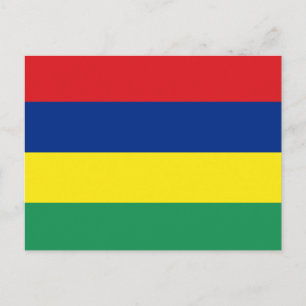Mauritius Flag Postcard