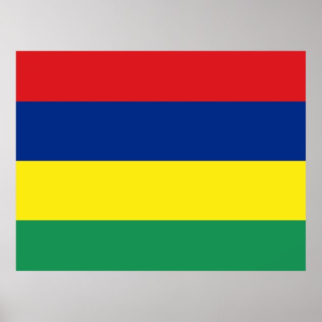 Autocollant Drapeau Mauritius Continent - Vinyl Waterproof, UV Proof, 116x133 Mm - Pour Voiture, Laptop, Skate