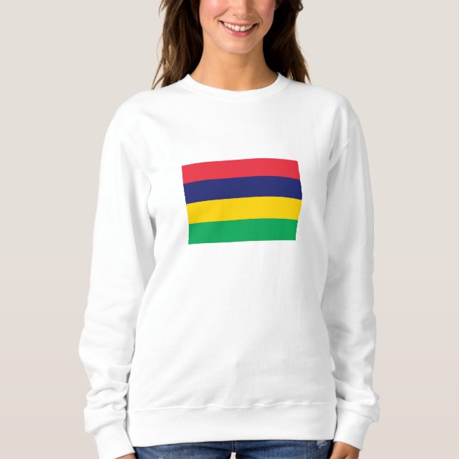 Mauritius Flag Sweatshirt (Front)
