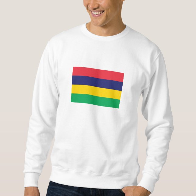 Mauritius Flag Sweatshirt (Front)