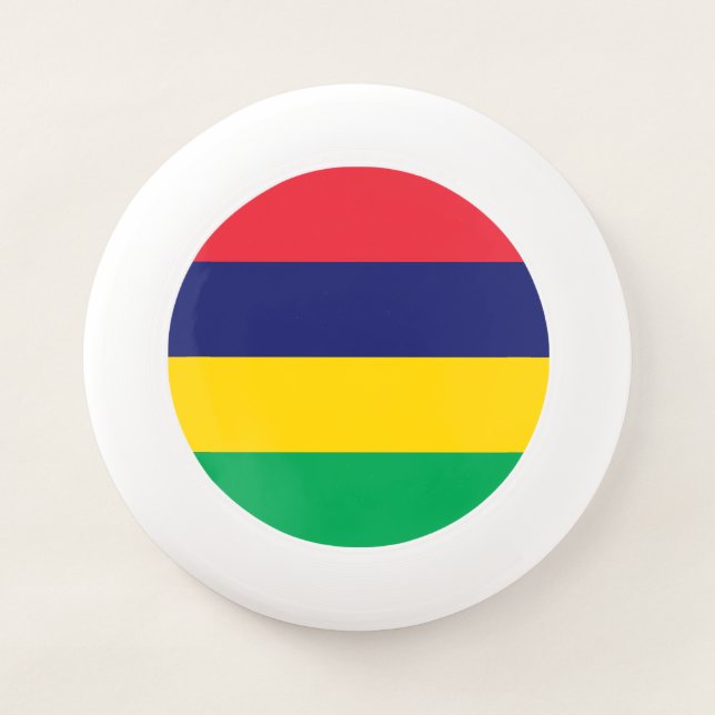 Mauritius Flag Wham-O Frisbee (Front)