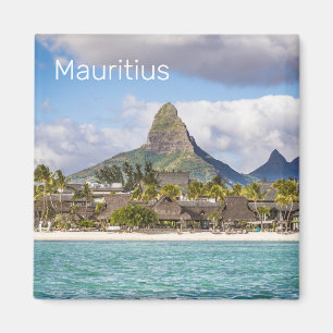 Mauritius Indian Ocean Flic En flac Beach Souvenir Magnet