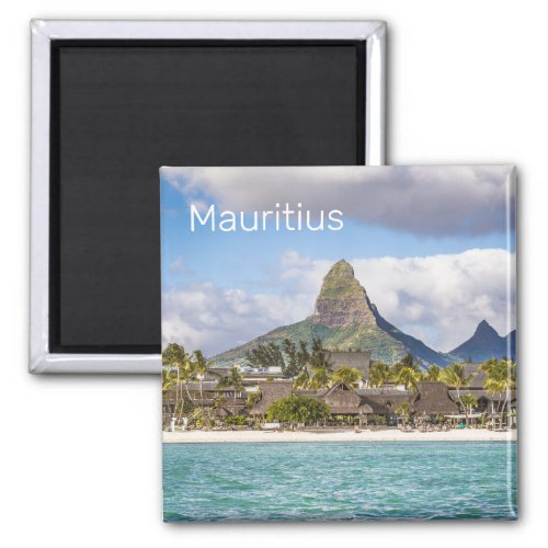 Mauritius Indian Ocean Flic En flac Beach Souvenir Magnet