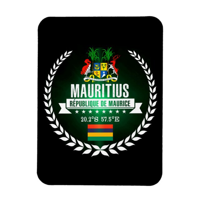 Mauritius Magnet (Vertical)