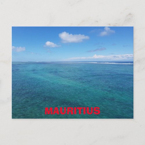 Mauritius Ocean Postcard