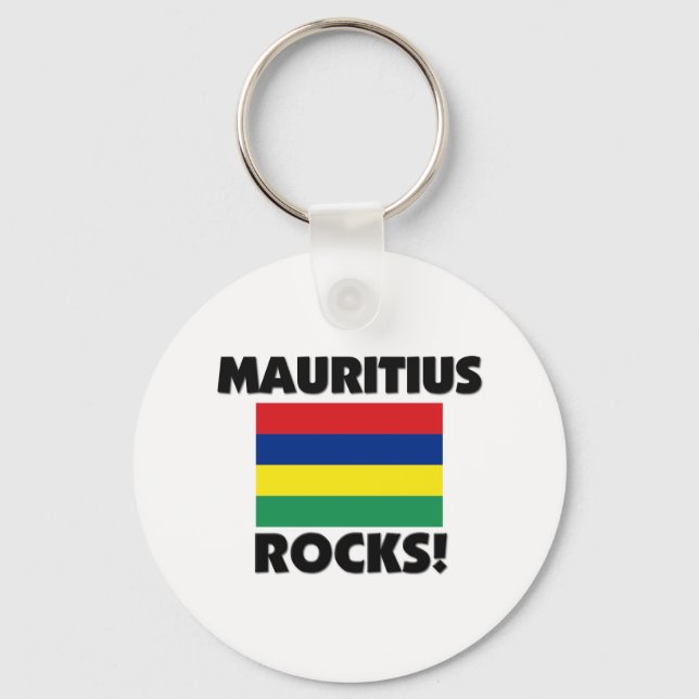 Mauritius Rocks Keychain (Front)