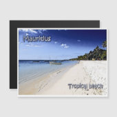 Mauritius - Tropical beach - (Front/Back)