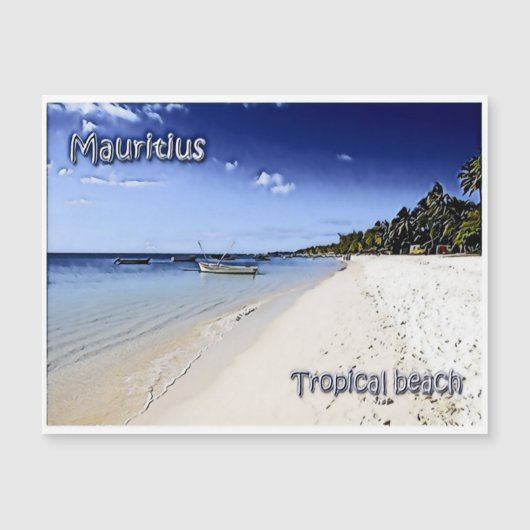 Mauritius - Tropical beach - (Front)