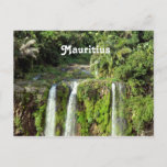 Mauritius Waterfalls Postcard