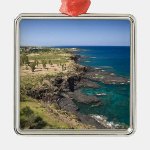 Mauritius, Western Mauritius, Belle Vue, Ocean Metal Ornament