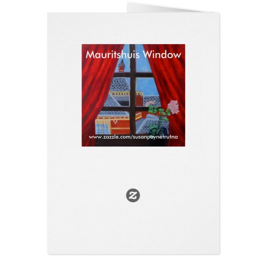 Mauritshuis Window: The Hague (Back)