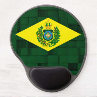 Mause Pad with Imperial Flag of Brazil Gel Mouse Pad