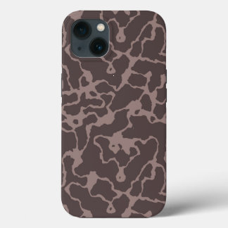 Mauve Abstract iPhone 13 Case