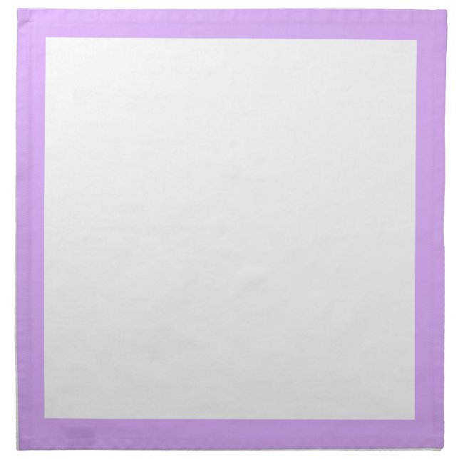 Mauve and White Napkins (Front)