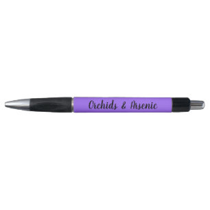 Mauve Author Promotional  Pen