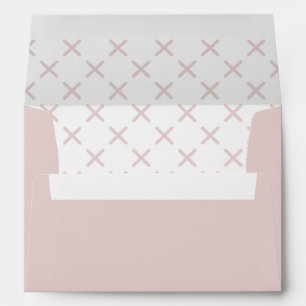 Mauve Chalk Colored Envelope