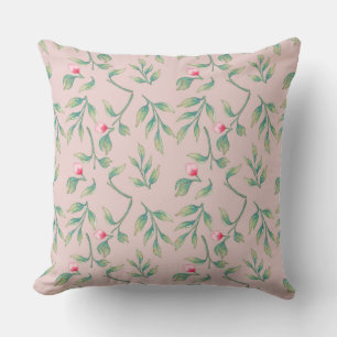 Mauve Chalk Wedding Keepsake Throw Pillow