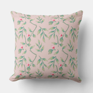 Mauve Chalk Wedding Keepsake Throw Pillow