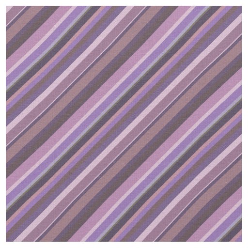 Mauve diagonal stripes fabric