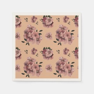 Mauve Enchanted Floral Autumn