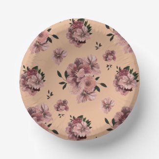 Mauve Enchanted Floral Autumn