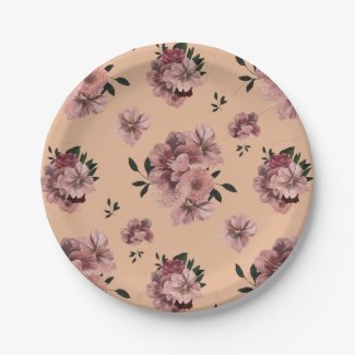 Mauve Enchanted Floral Autumn