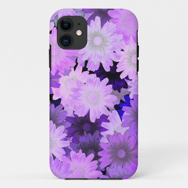 Mauve floral Case-Mate iPhone case (Back)