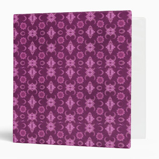 Mauve for you 3 ring binder