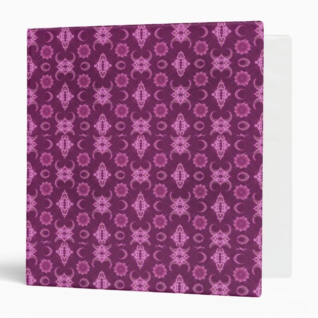 Mauve for you 3 ring binder (Front/Inside)