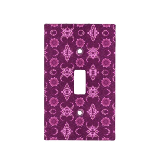 Mauve for you light switch cover (Front)