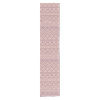 Mauve gio short table runner