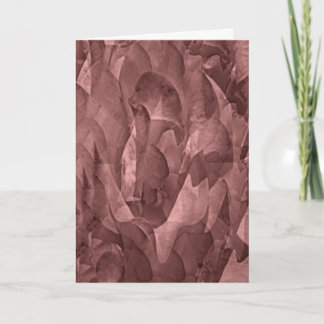 Mauve Iris Flowers Beauty Thinking of you Card